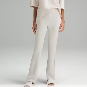 Lululemon Ribbed Softstreme Zip-Leg High Rise Pant